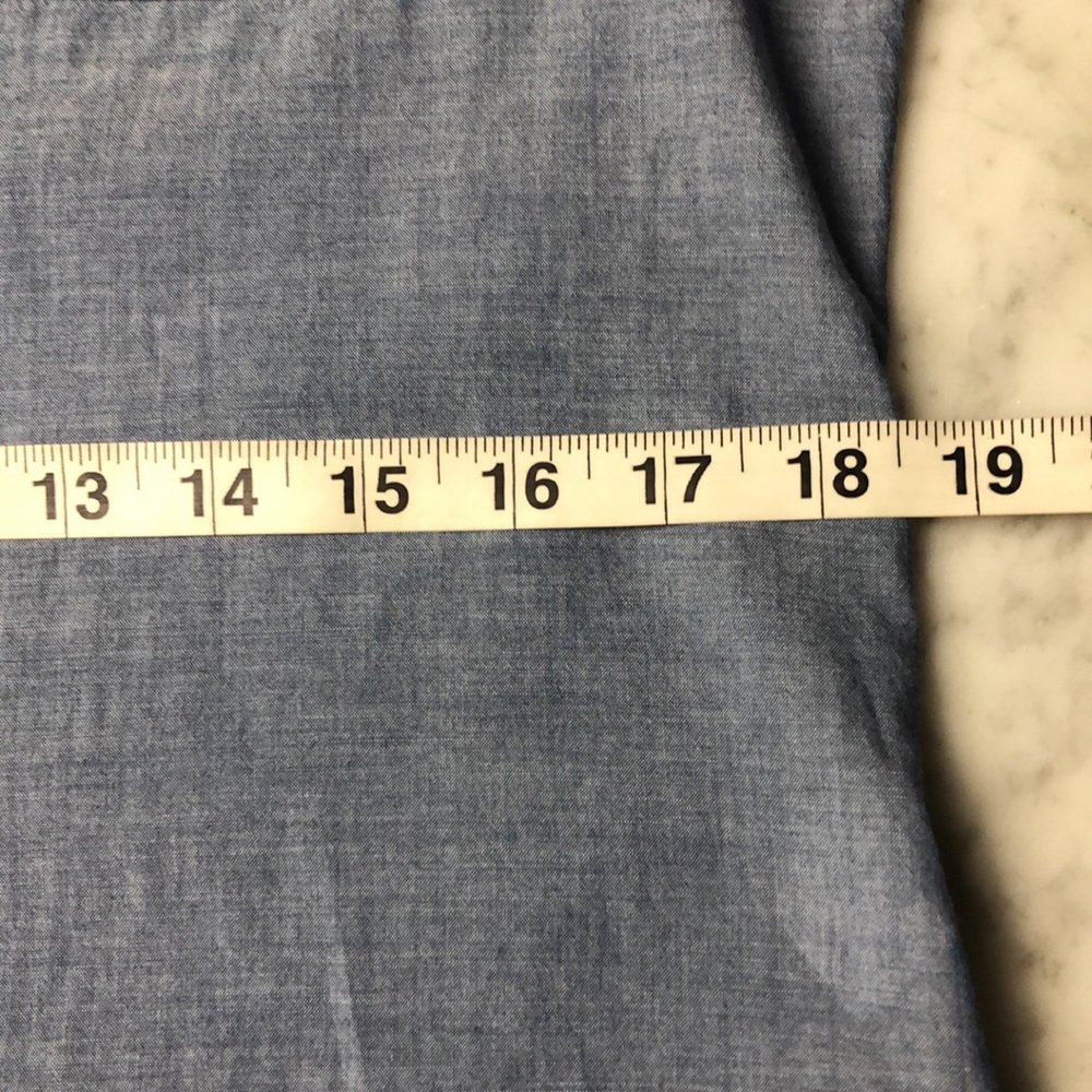 NILI LOTAN Blue Button-Up Shirt Size M - Picture 12 of 14